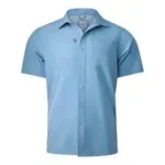 Men's Lightweight Performance Short-Sleeve Button-Up Shirt - Image 4