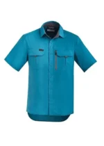 Men's Lightweight Performance Short-Sleeve Button-Up Shirt - Image 2
